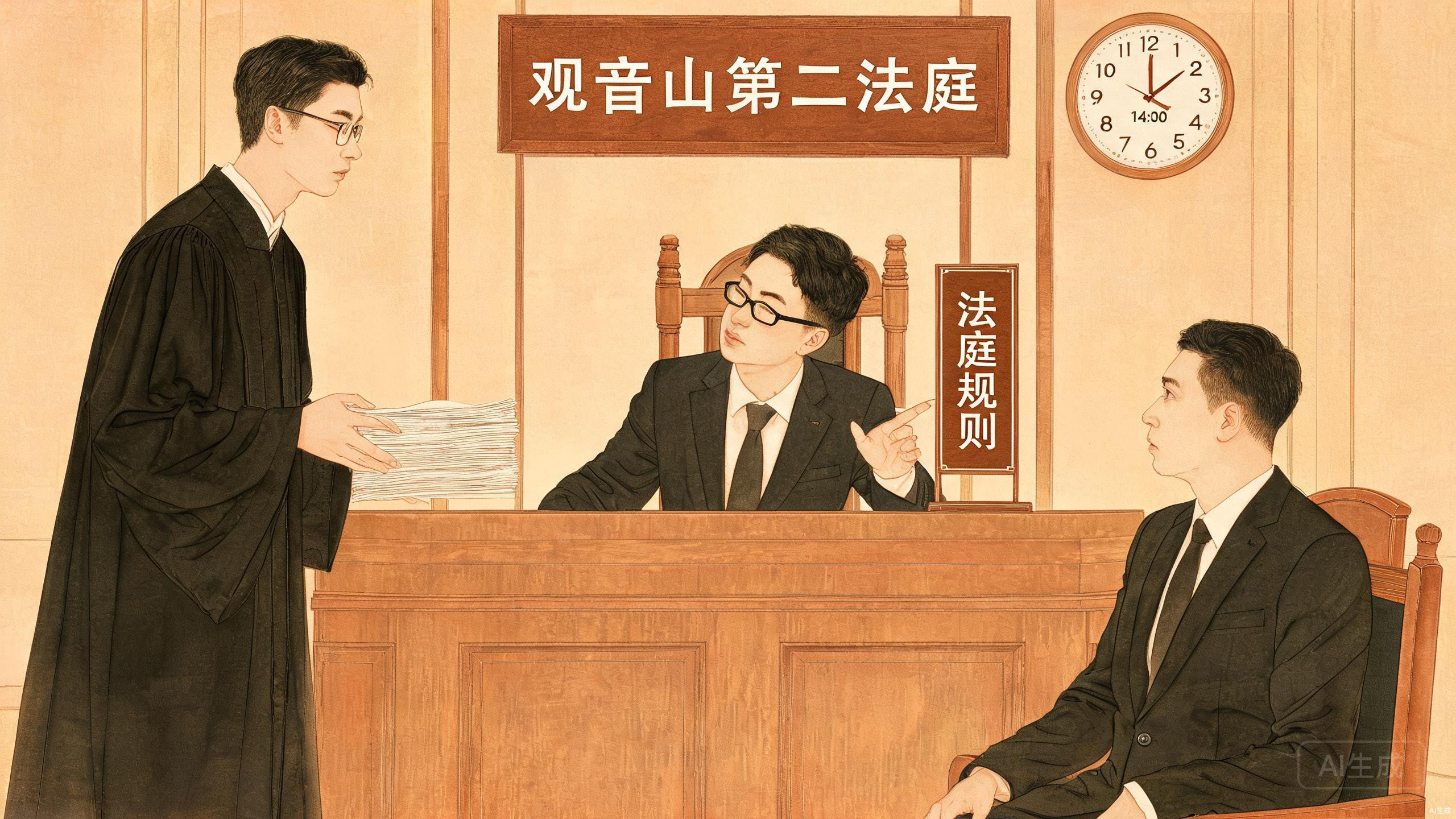 反诉当庭提交撤回