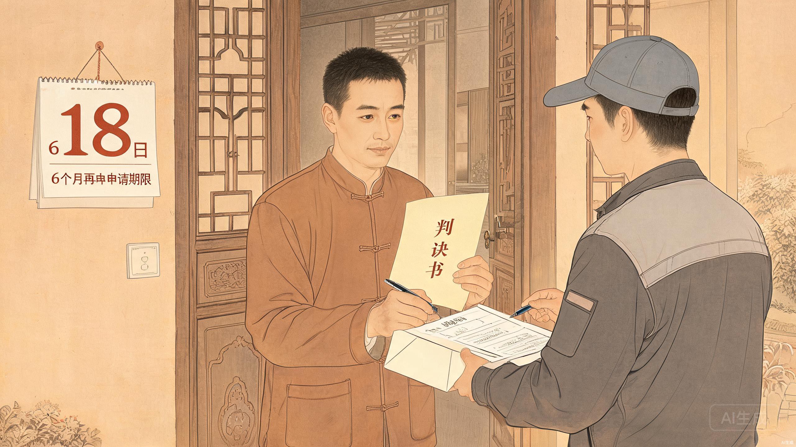 判决送达