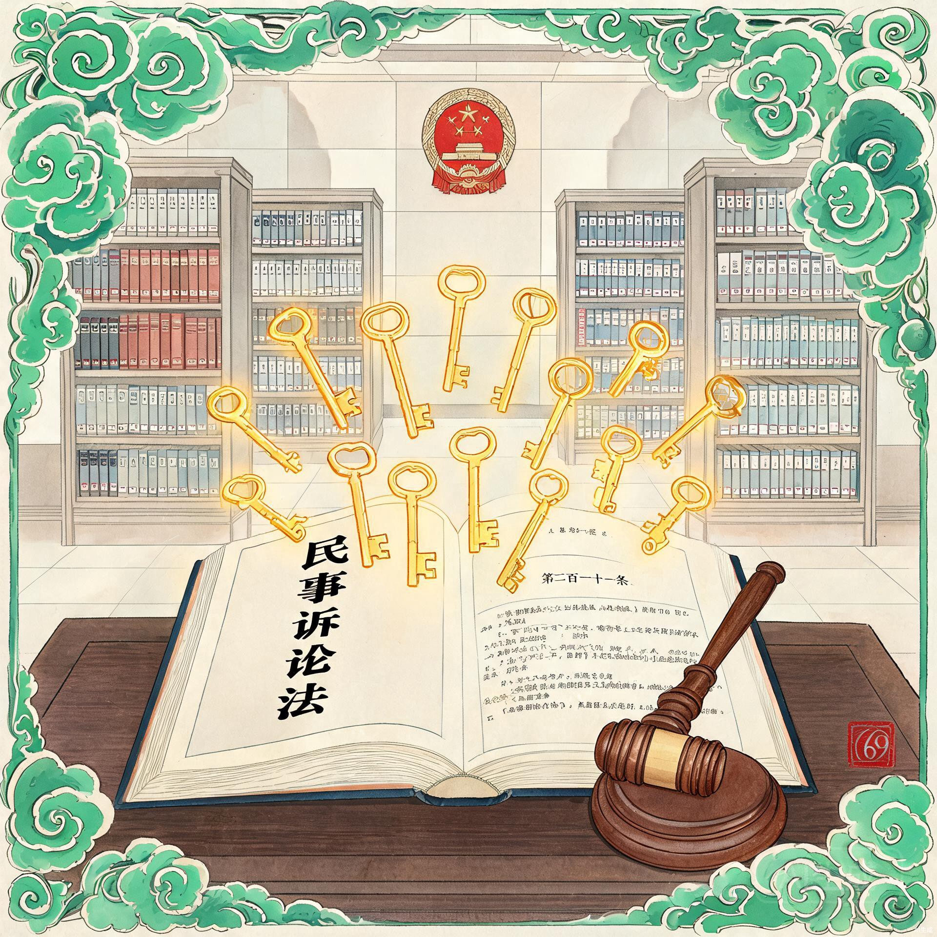 第211条十三项再审事由卷轴