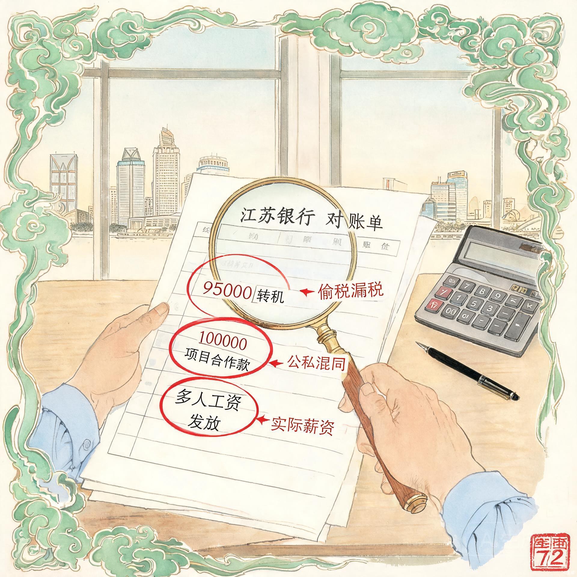 证据30对账单三维度