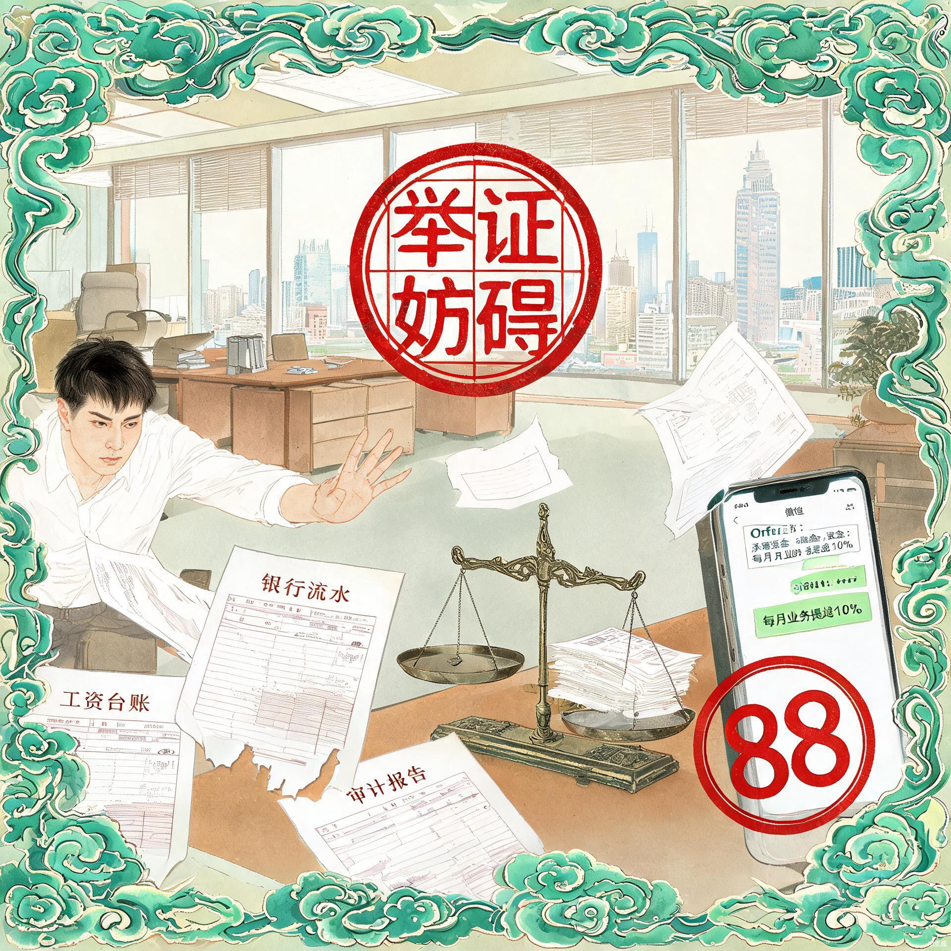 奖金提成举证妨碍